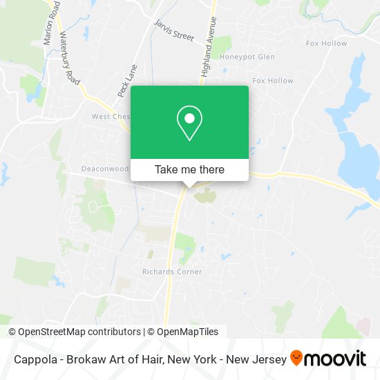 Cappola - Brokaw Art of Hair map