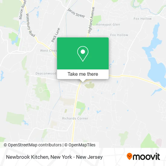 Newbrook Kitchen map