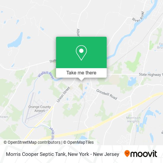 Morris Cooper Septic Tank map