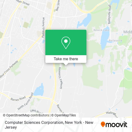 Mapa de Computer Sciences Corporation