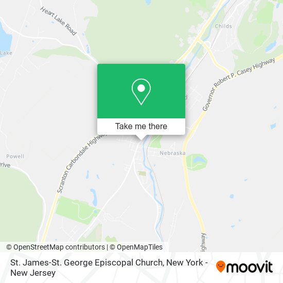 Mapa de St. James-St. George Episcopal Church