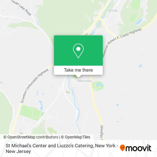 Mapa de St Michael's Center and Liuzzo's Catering
