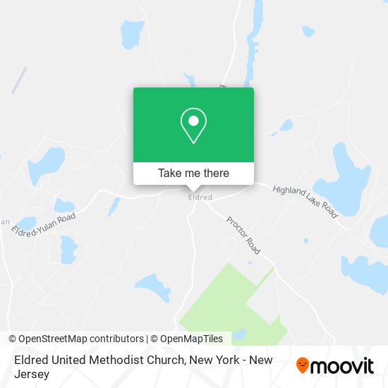 Mapa de Eldred United Methodist Church