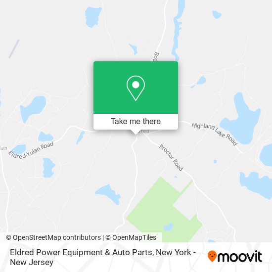 Eldred Power Equipment & Auto Parts map