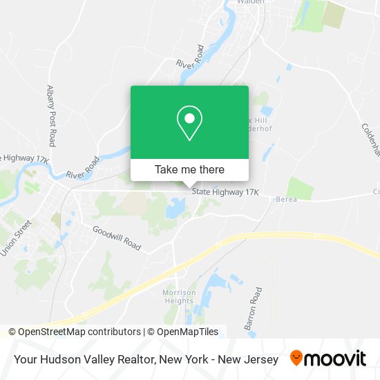 Your Hudson Valley Realtor map