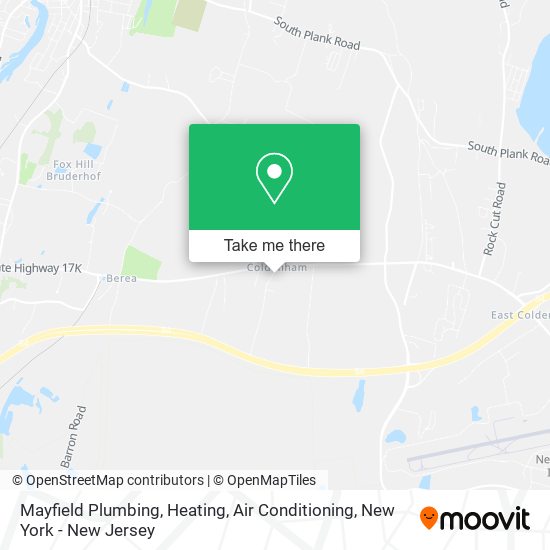 Mayfield Plumbing, Heating, Air Conditioning map