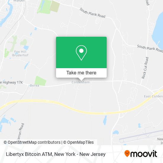 Libertyx Bitcoin ATM map