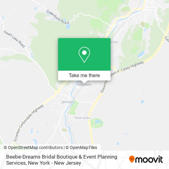 Mapa de Beebe-Dreams Bridal Boutique & Event Planning Services