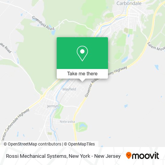 Mapa de Rossi Mechanical Systems