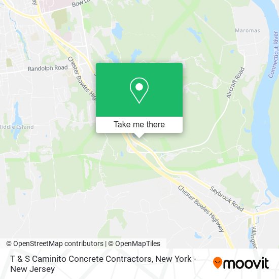 T & S Caminito Concrete Contractors map