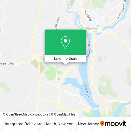 Integrated Behavioral Health map