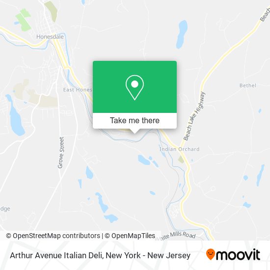 Mapa de Arthur Avenue Italian Deli