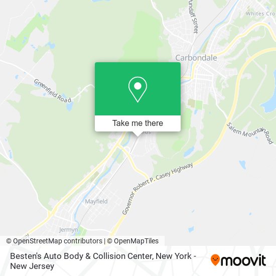 Mapa de Besten's Auto Body & Collision Center