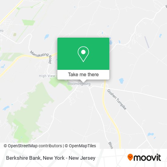 Mapa de Berkshire Bank