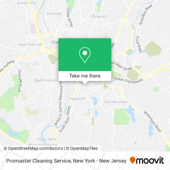 Promaster Cleaning Service map