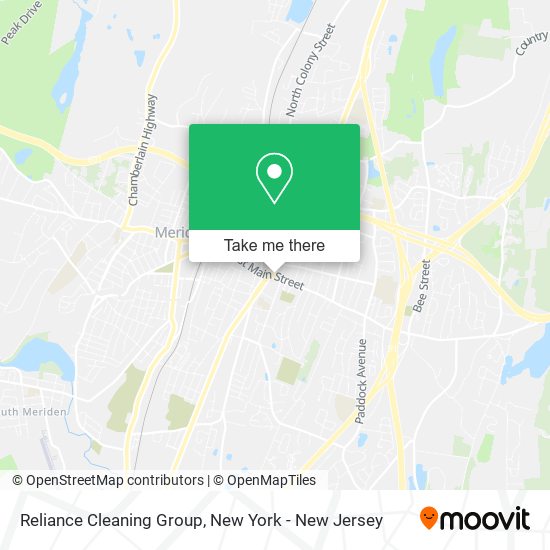 Reliance Cleaning Group map
