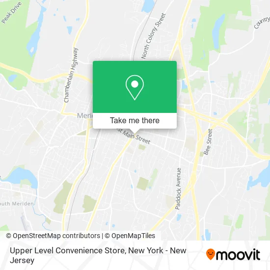 Upper Level Convenience Store map