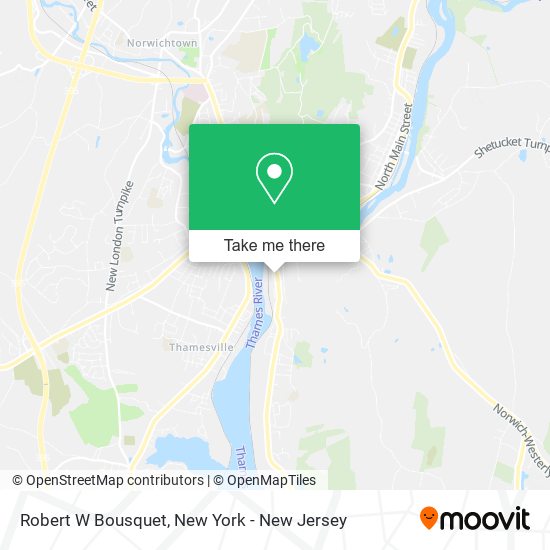 Mapa de Robert W Bousquet