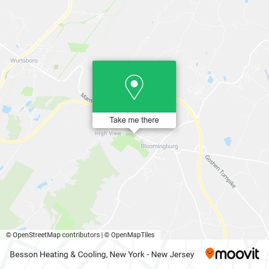 Mapa de Besson Heating & Cooling