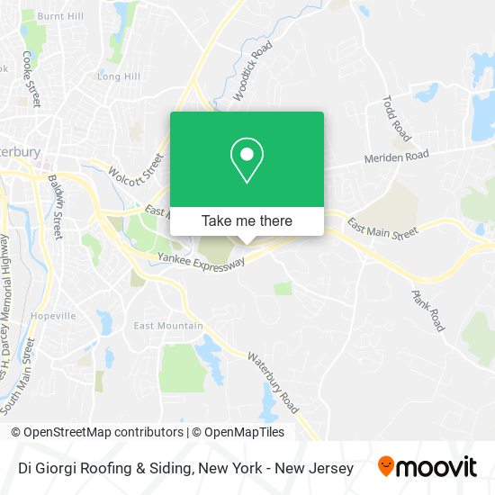 Di Giorgi Roofing & Siding map