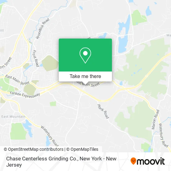 Chase Centerless Grinding Co. map