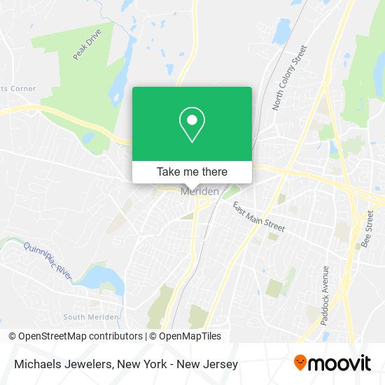 Michaels Jewelers map