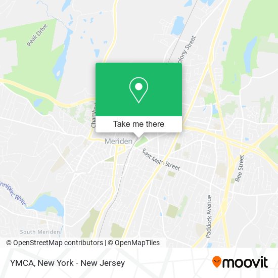 YMCA map