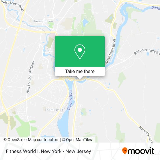 Fitness World I map