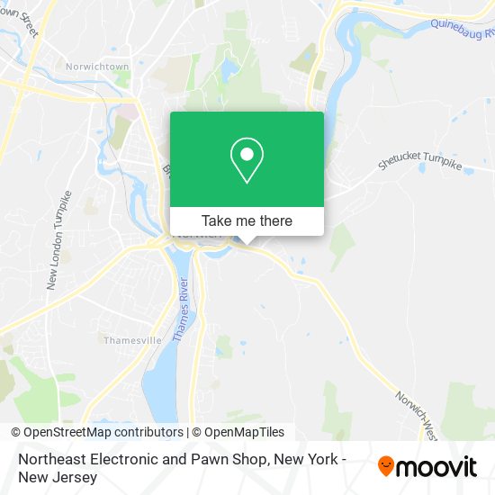 Northeast Electronic and Pawn Shop map