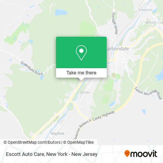 Escott Auto Care map