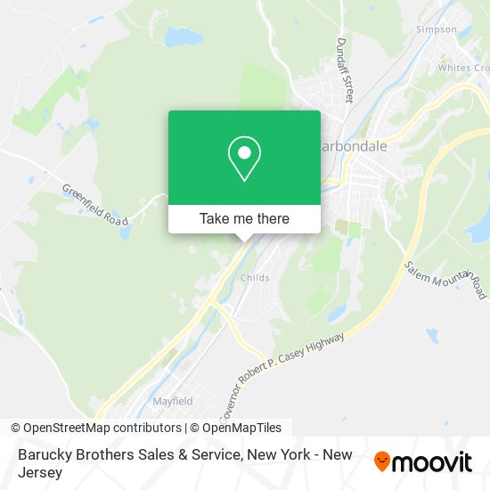 Mapa de Barucky Brothers Sales & Service