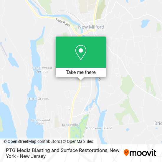 Mapa de PTG Media Blasting and Surface Restorations
