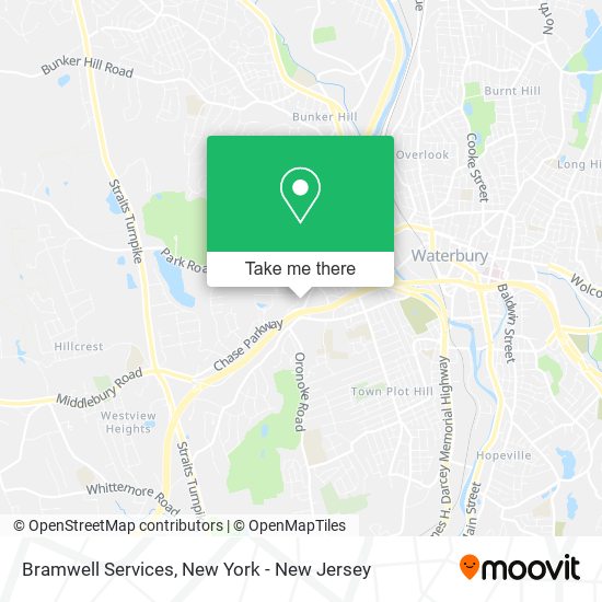 Mapa de Bramwell Services