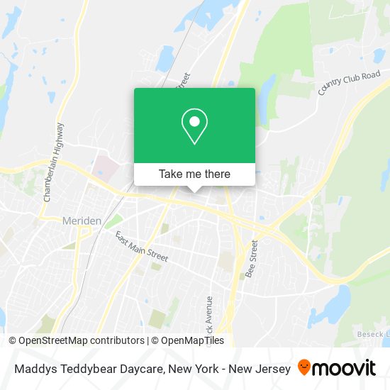 Mapa de Maddys Teddybear Daycare