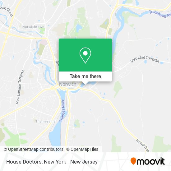 House Doctors map