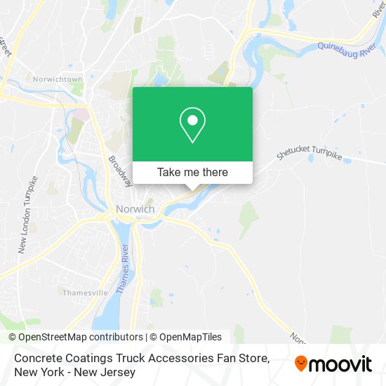 Concrete Coatings Truck Accessories Fan Store map