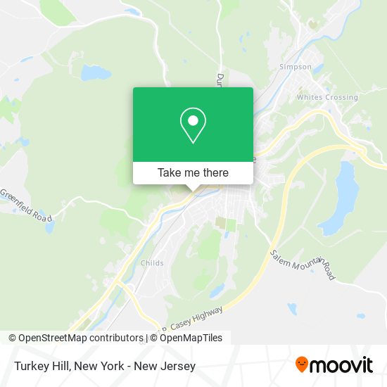 Turkey Hill map