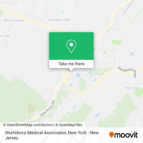 Wurtsboro Medical Associates map