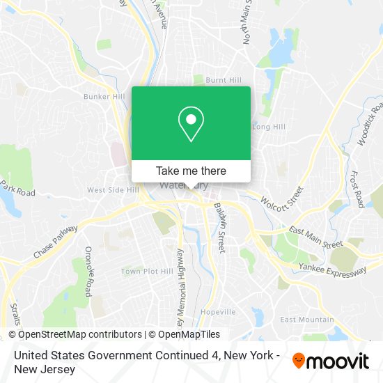 Mapa de United States Government Continued 4