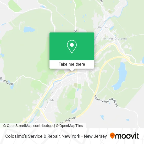 Colosimo's Service & Repair map