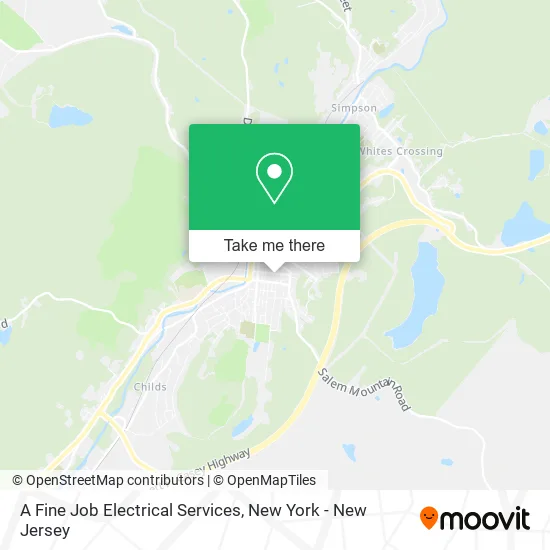A Fine Job Electrical Services map