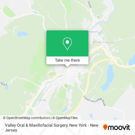 Mapa de Valley Oral & Maxillofacial Surgery