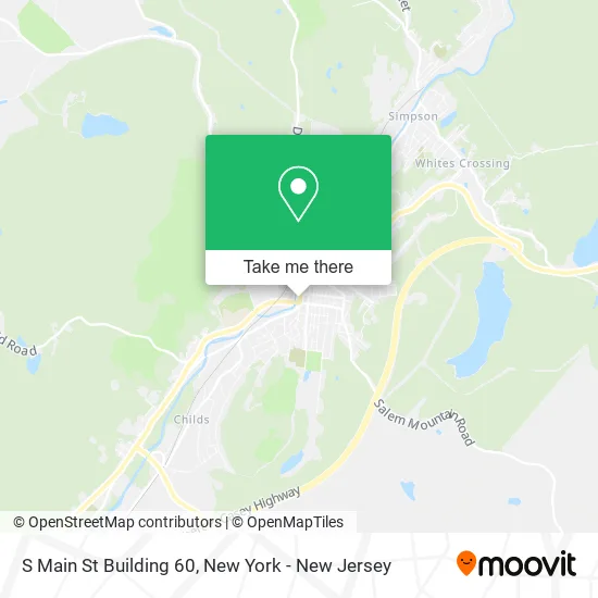 S Main St Building 60 map