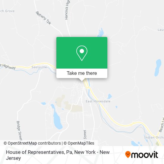 House of Representatives, Pa map