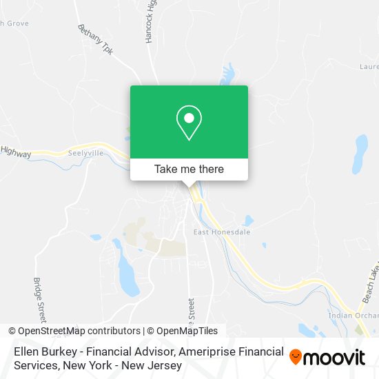 Ellen Burkey - Financial Advisor, Ameriprise Financial Services map