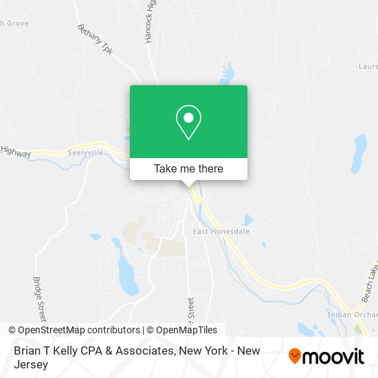 Mapa de Brian T Kelly CPA & Associates
