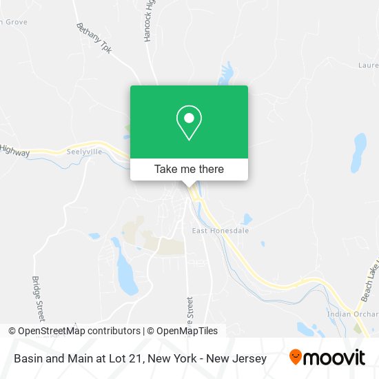 Mapa de Basin and Main at Lot 21