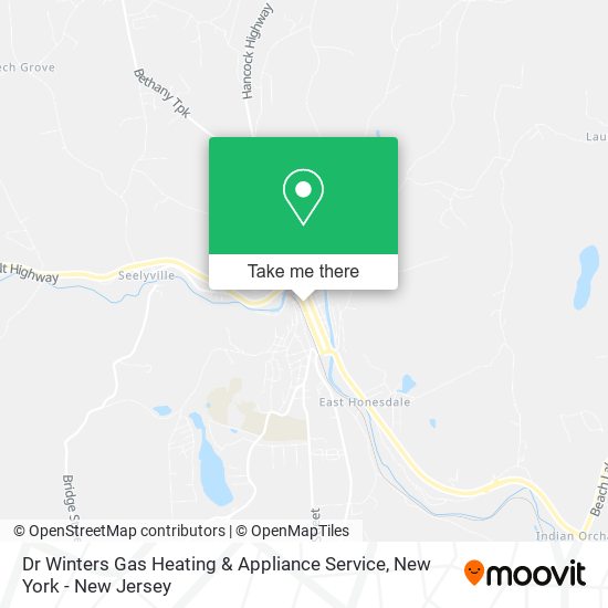 Dr Winters Gas Heating & Appliance Service map