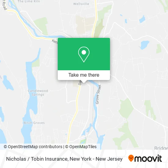 Nicholas / Tobin Insurance map