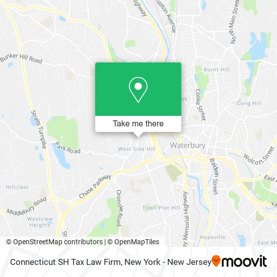 Connecticut SH Tax Law Firm map